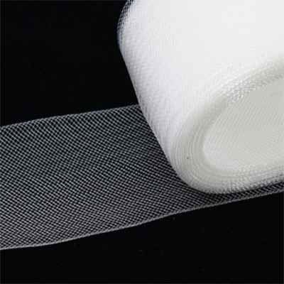 Horse Hair Ribbon 8 cm - WHITE (fehér)